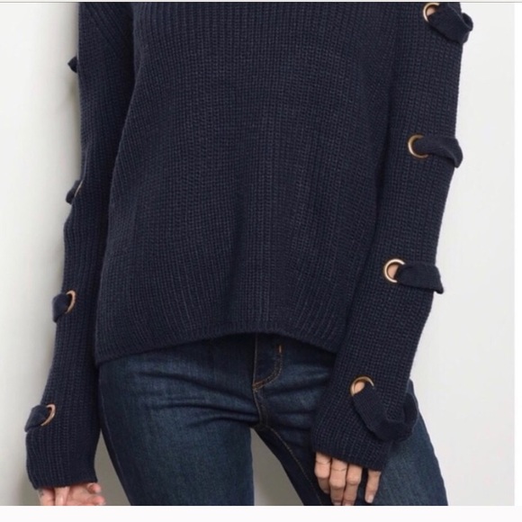 Navy Sweater - Picture 2 of 6